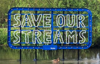 AFFINITY WATER SAVE OUR STREAMS -Sign 1