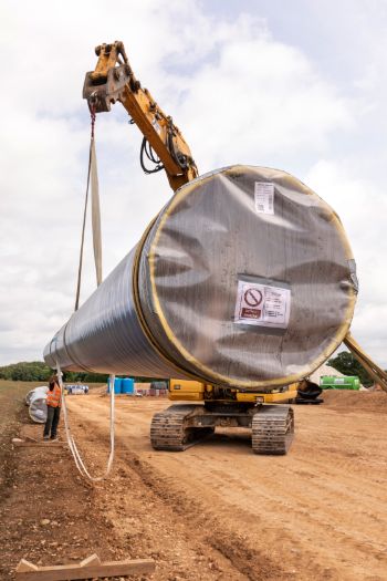 ANGLIAN WATER PIPELINE HARMSTONE LINCS