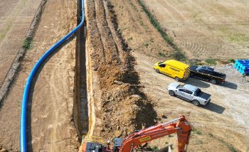 ANGLIAN WATER PIPELINE PROJECT HALF WAY POINT
