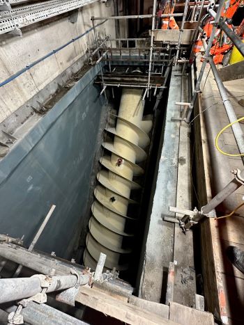ARCHIMEDES SCREW - MARGATE PUMPING STATION