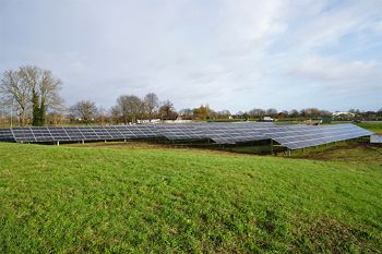 Affinity Water Chertsey WTW -solar array 1