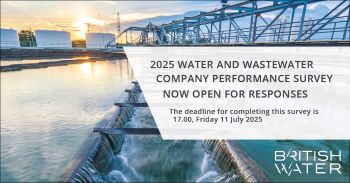 BRITISH WATER 2025 WATER WASTEWATER COMPANY PERFORMANCE SURVEY
