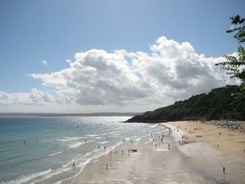 Beach Carbis bay