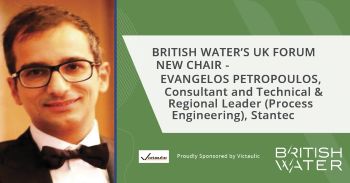 British Water new UK Forum Chair Evangelos Petropoulos July 2025