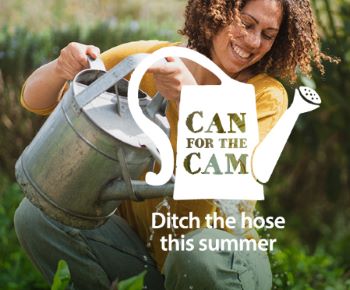 CAMBRIDGE WATER CAN FOR THE CAM WATER SAVING CAMPAIGN