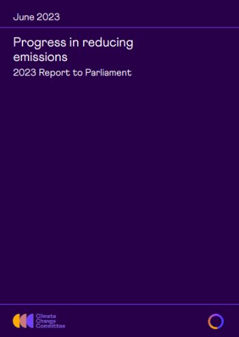 CCC REPORT 2023 PROGRESS IN REDUCING EMISSIONS