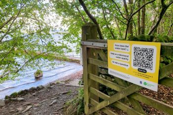 CITIZEN SCIENCE Windermere signage