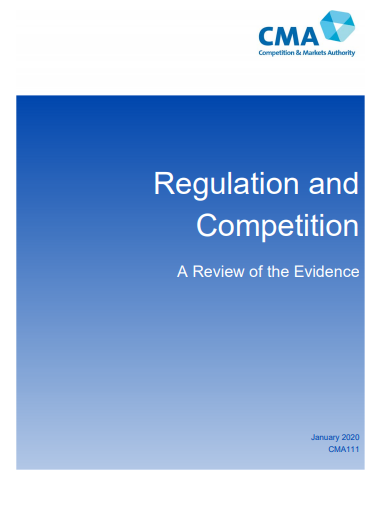 CMA REPORT COMPETITION  REGULATION