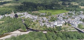 Comrie flood protection SCHEME SCOTLAND