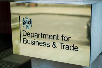 DEPARTMENT FOR BUSINESS  TRADE NAMEPLATE