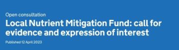 DLUHC NUTRIENT MITIGATION CONSULTATION LAUNCH 12 APRIL 1 1