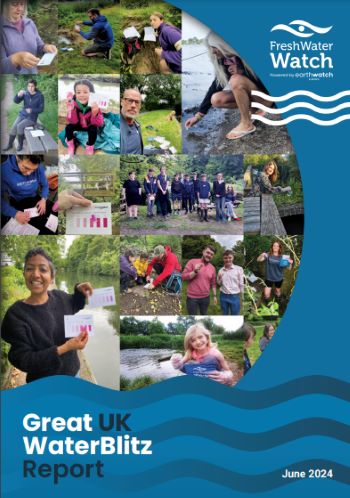 EARTHWATCH EUROPE GREAT UK WATERBLITZ REPORT JUNE 24