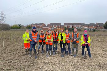 ENVIRONMENT AGENCY AQUAGREEN - TREE PLANTING AT CASTLEHILL 1