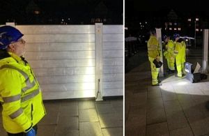 ENVIRONMENT AGENCY TEST NORTHWICH FLOOD DEFENCES