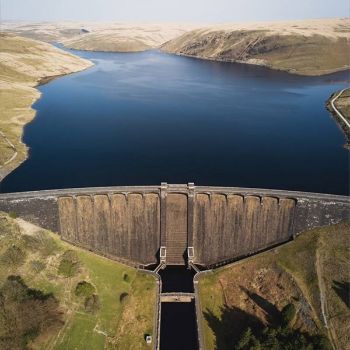 Elan Valley reservoir Welsh Water 1