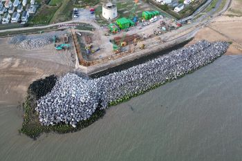 FLOOD SCHEME COCKETT WICK ESSEX COAST 