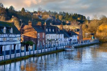 Flood defences River Severn