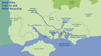 HAVANT THICKET RESERVOIR  PIPELINE PLAN FEB 2025