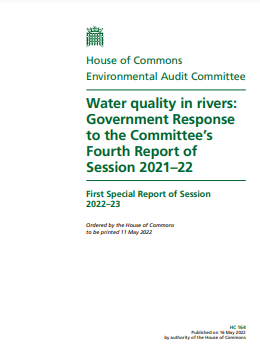 HOC ECA WATER QUALITY INRIVERS GOVT RESPONSE MAY 22