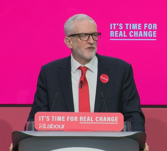 JEREMY CORBYN LABOUR PARTY MANIFESTO