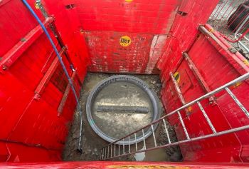 Manhole cover YW Kexby WwTW