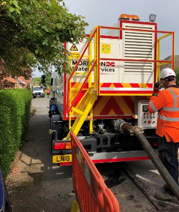 Morrison Water Services and Yorkshire Water achieve first drinking water spray lining in AMP7 1