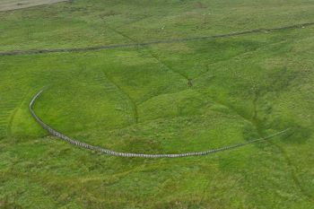 NATURAL FLOOD MANAGEMENT WEARDALE Timber fence barrier 1