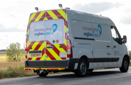 ANGLIAN WATER VAN LOGO