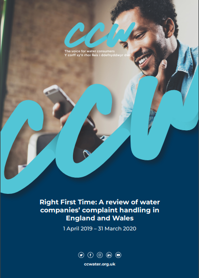 CCW HOUSEHOLD COMPLAINTS REPORT 2020
