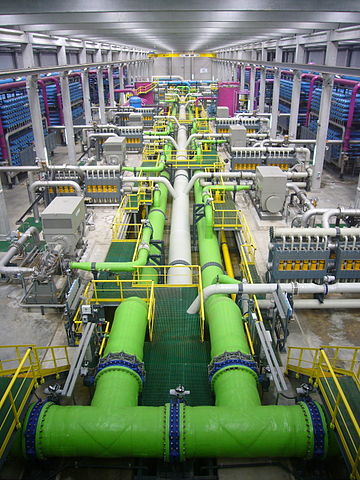 Desalination plant - reverse osmosis