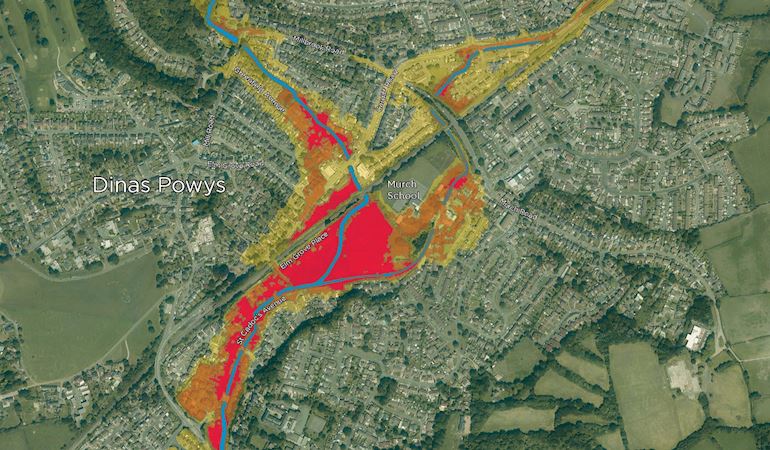 MAP dinas powyS