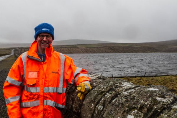 NWL Kevin Miller at Burnhope Reservoir 1