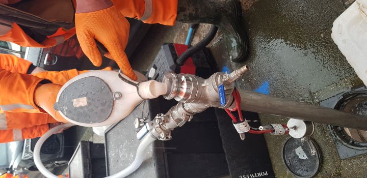 Origin No Dig leak repair technology