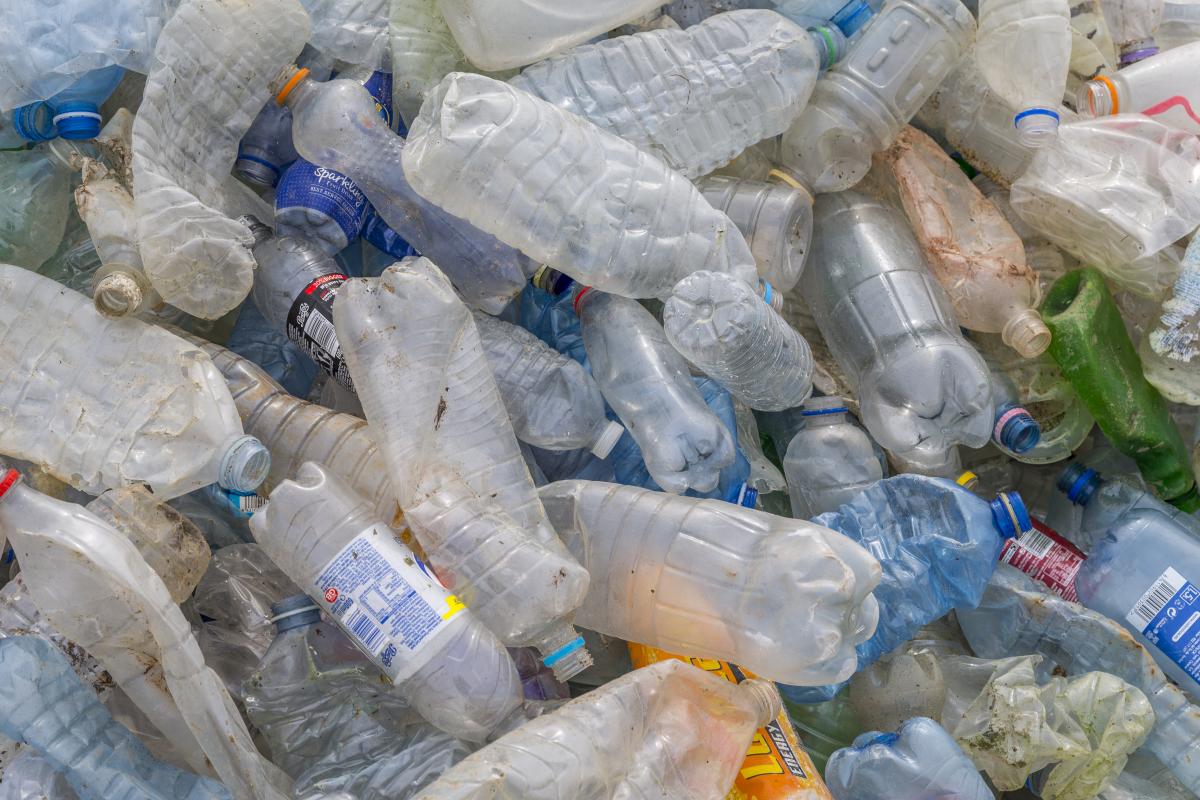 PLASTIC BOTTLES WASTE