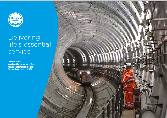 THAMES WATER ANNUAL REPORT 2019-20