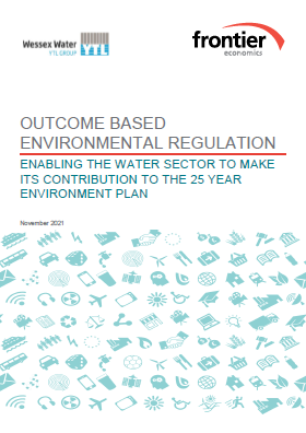 WESSEX WATER OUTCOMES BASED ENVIRONMENTAL REGULATION REPORT NOV 2021