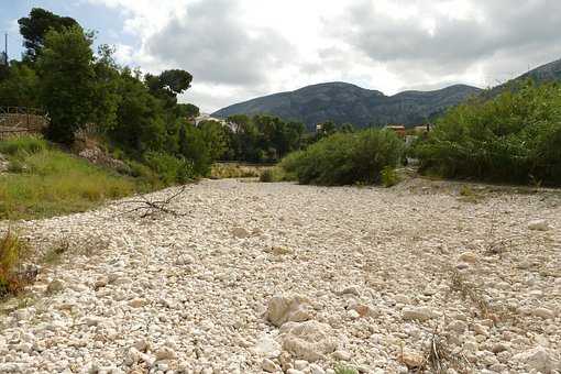 dry river bed