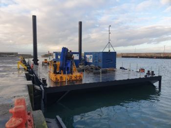 NI WATER CONSTRUCTION BARGE ARDS NORTH 1