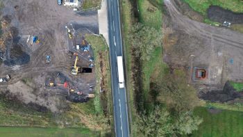 NORTHUMBRIAN WATER 155M WATER PIPELINE TUNNELLING UNDER A68
