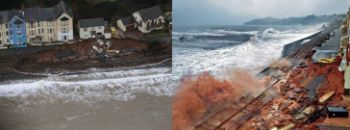 Network rail - Dawlish Railway Breach Feb 2014