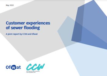 OFWAT CCW REPORT SEWER FLOODING 1
