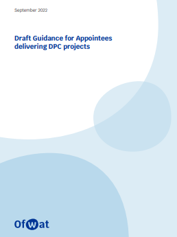 OFWAT DPC PR24 GUIDANCE