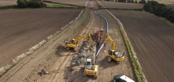 PIPELINE LAYING ACROSS COUNTRYSIDE GENERIC -1