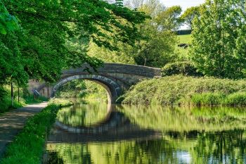 RIVER BRIDGE REFLECTION