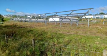 SCOTTISH WATER - SOLAR PV SCHEME CONSTRUCTION AT Balmore WTW