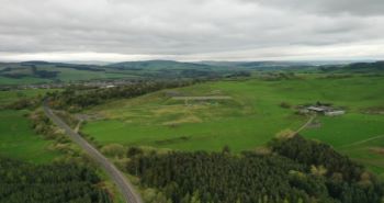 SCOTTISH WATER Clear Water Tank  pipeline in Scottish Borders