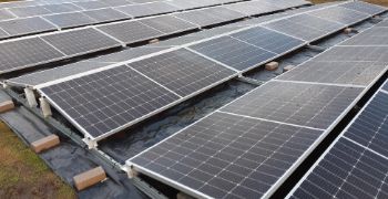 SCOTTISH WATER Skellyton WTW SOLAR PANEL ARRAY