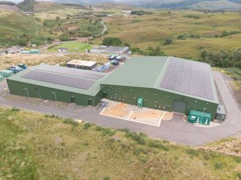 SCOTTISH WATER Tullich Water Treatment Works Solar