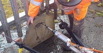 SCOTTISH WATER UHP Robot Cutting Damage