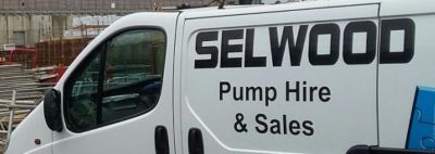 SELWOOD LOGO on van